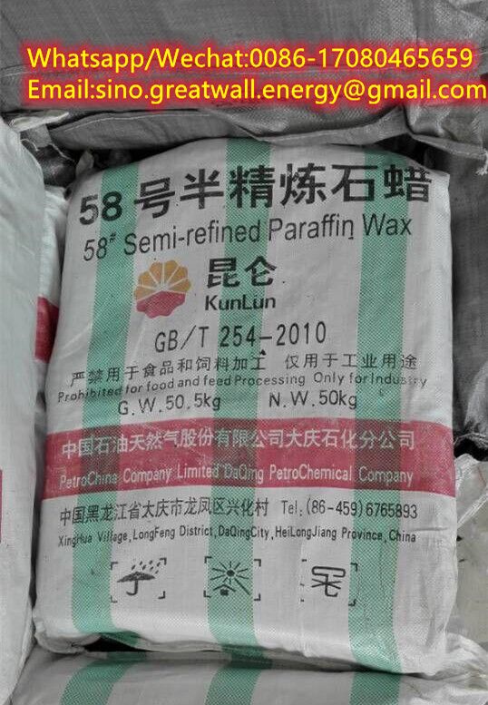 Kunlu Semi Refined Paraffin Wax and Fully Refined Paraffin Wax