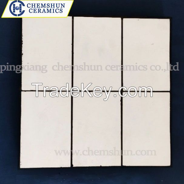 China factory supply rubber ceramic wear liner for wear solution