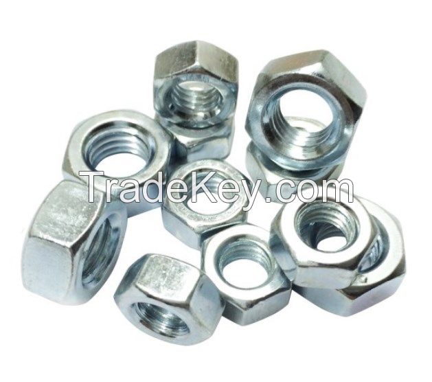 Fastener DIN934 hex nuts and bolts carbon steel M12 M16 M18 M20 M22 M24 black/plain/zinc plated 4.8/6.8/8.8 with good quality
