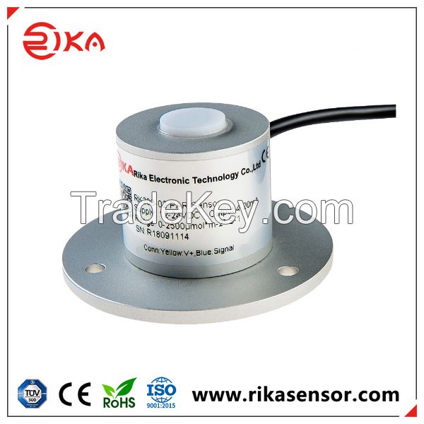 RK200-02 CE Certified 4-20mA, 0-5V, RS485 Output PAR Meter Sensor for Greenh