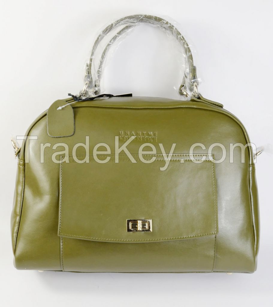 lady's leather duffel