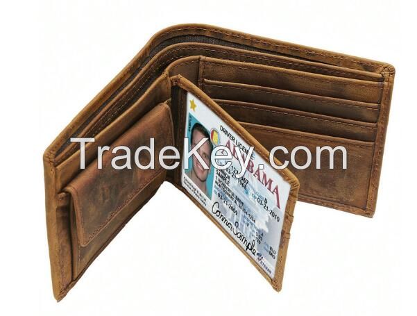 leather men wallet