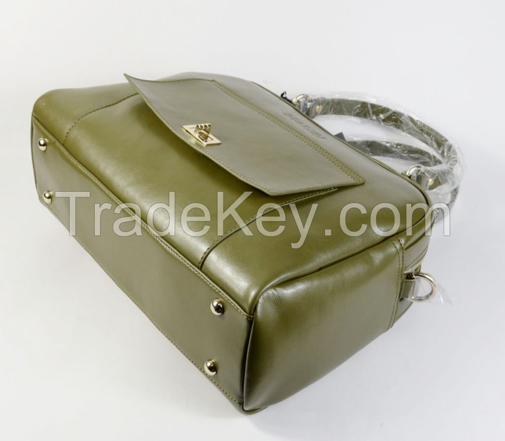 lady's leather duffel