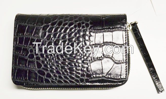 leather long women wallet