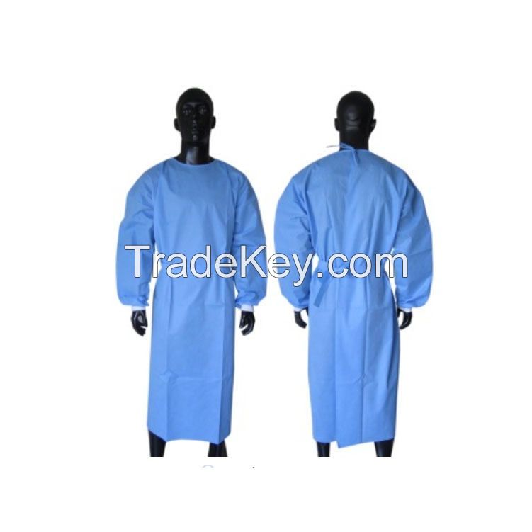 Disposable Medical Isolation Gown Non woven Isolation Gown
