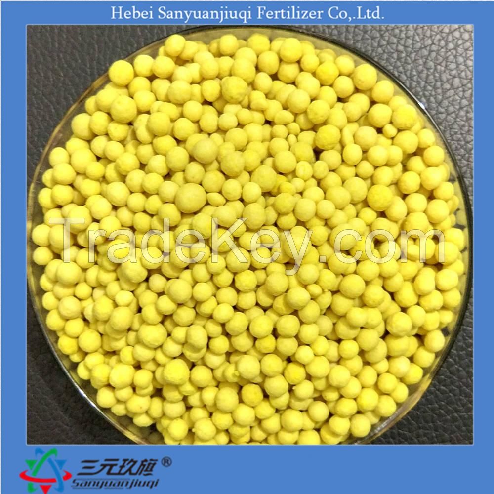 Quick Release NPK 15-15-15 Compound Fertilizer Agricultural Granular manufacturer in China