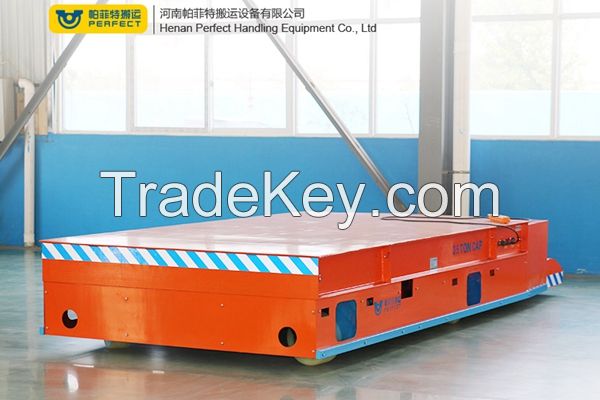 Low speed industrial transportation loading and unloading trailer