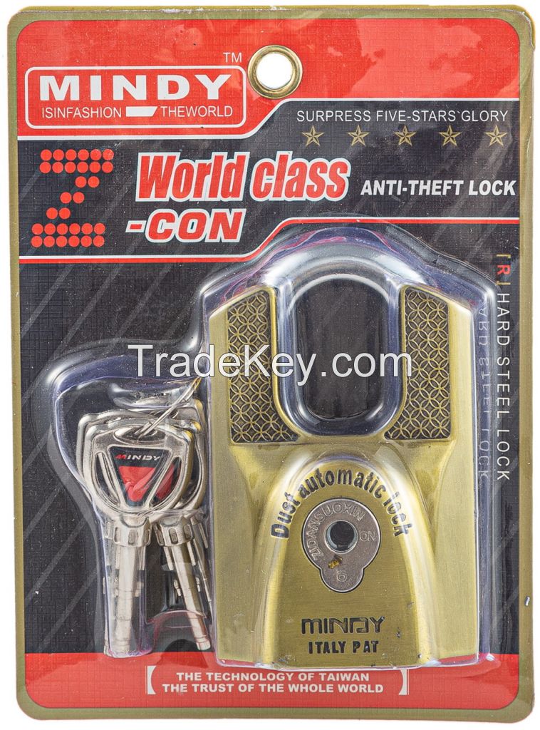 MINDY A13AF13 alloy bullet key padlock