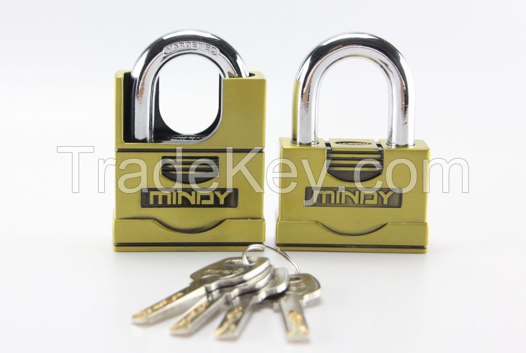 MINDY A6/AF6 alloy antique bronze plated S key padlock