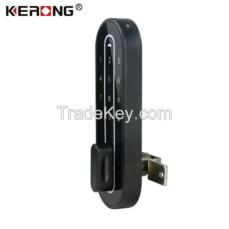 KERONG Wireless keyless electronic smart touch digital password/code cam lock for Office cabinet/furniture