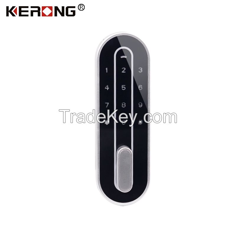 KERONG Wireless keyless electronic smart touch digital password/code cam lock for Office cabinet/furniture