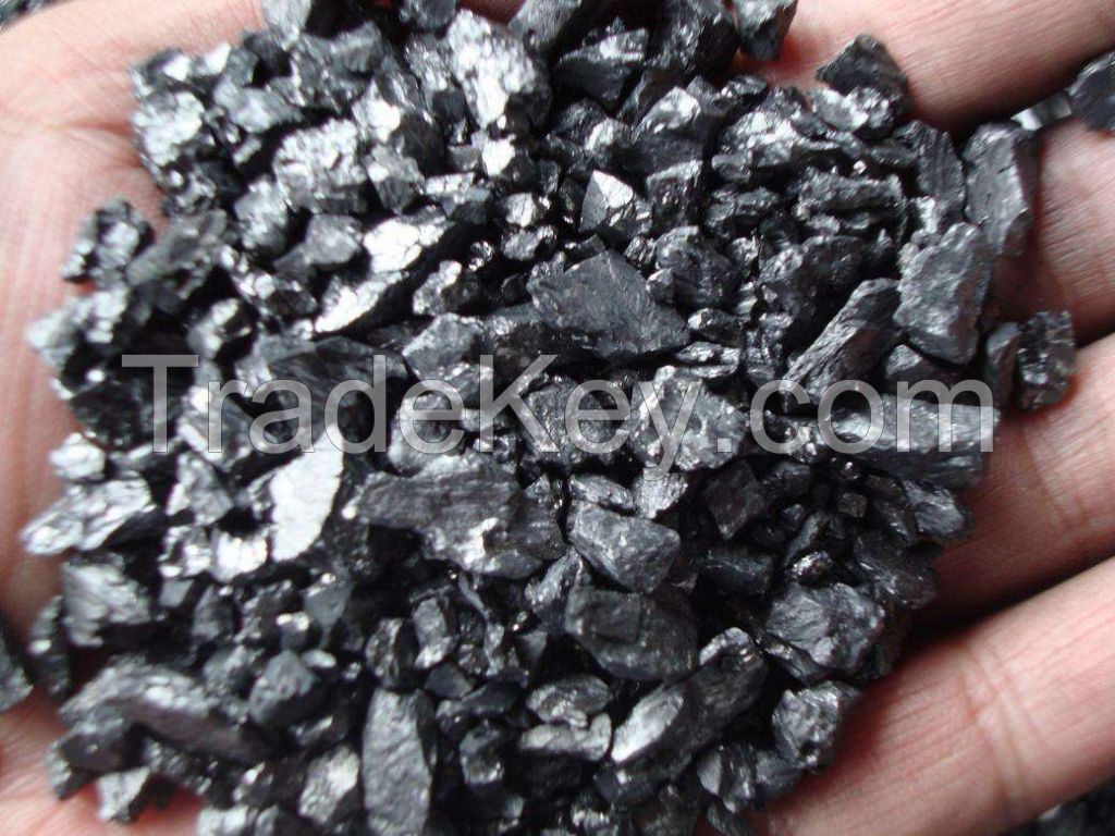 Electrically calcined anthracite coal