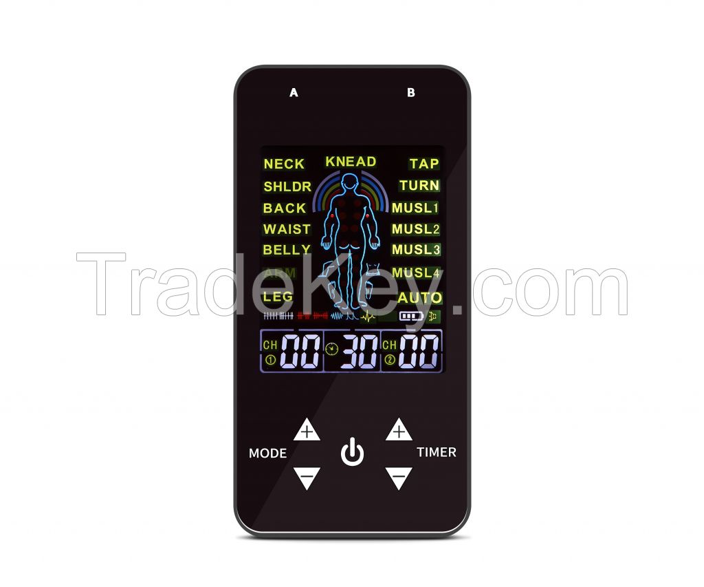 Adult Digital Physiotherapy TENS+EMS Massager Device Mode 100C
