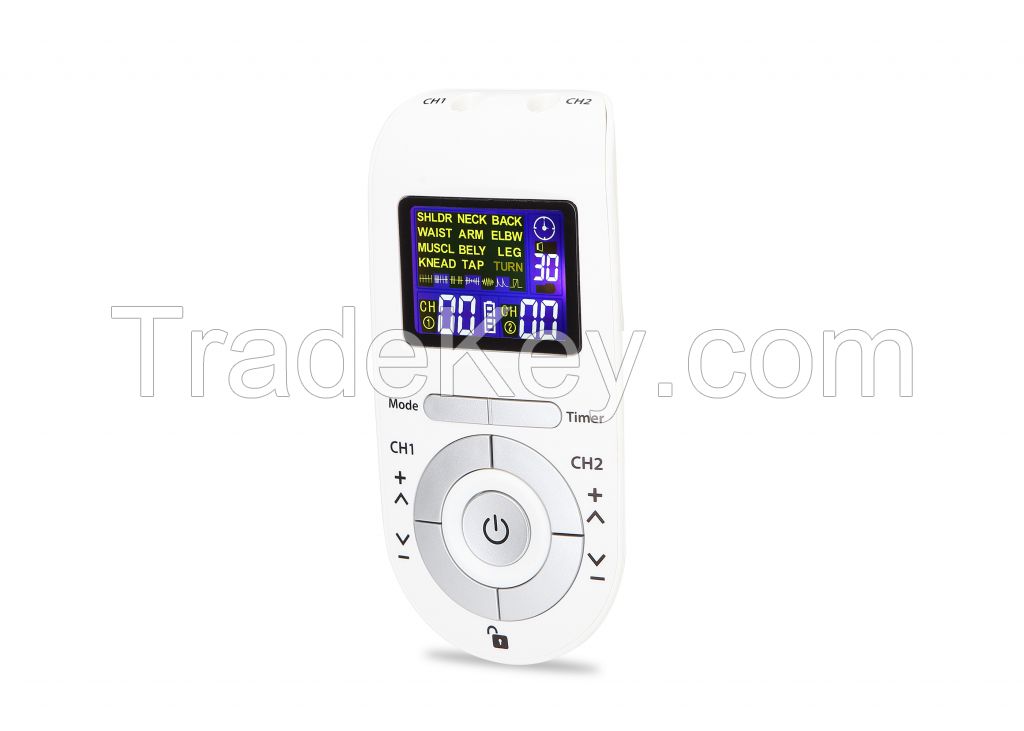 Adult Digital Physiotherapy TENS+EMS Massager Device Mode 100B