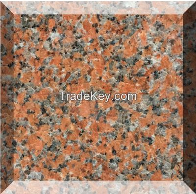 The mirror processing of granite table panel is suitable for the reception desk of the kitchen