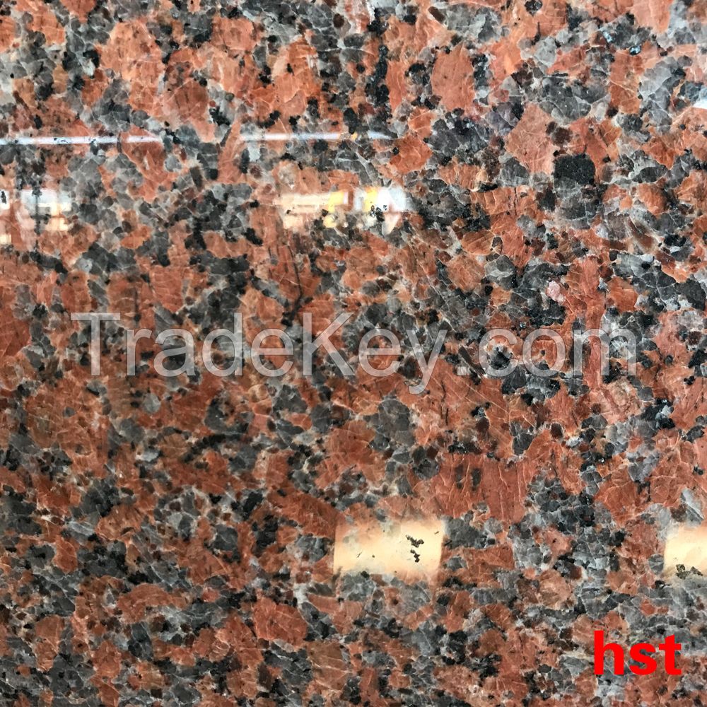The mirror processing of granite table panel is suitable for the reception desk of the kitchen