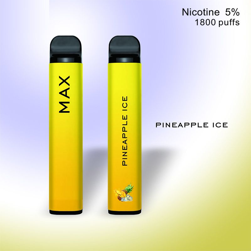 Best disposable vape pen 1800 Puffs electronic cigarette 6ml electronic liquid customized packaging