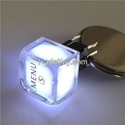 Hot Selling Led light Illuminated Tactile Push Button Switch Momentary Cap