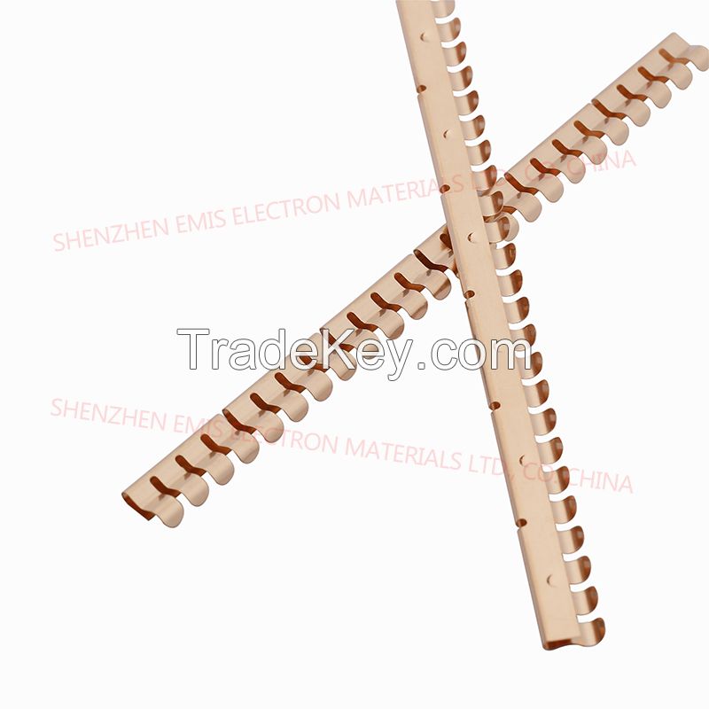 Clip-On BeCu Gasket BeCu Strips EMI Shielding Products Professional Factory