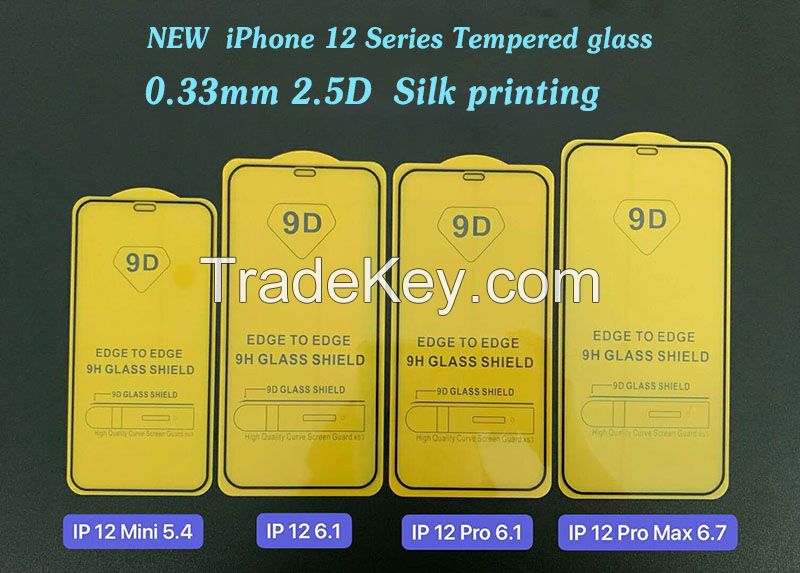 iPhone 12 tempered glass screen protector protective films