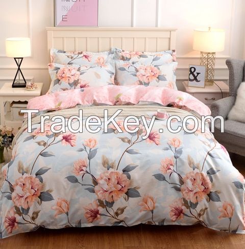 bedding set Quilt cover sheet&pillow cover