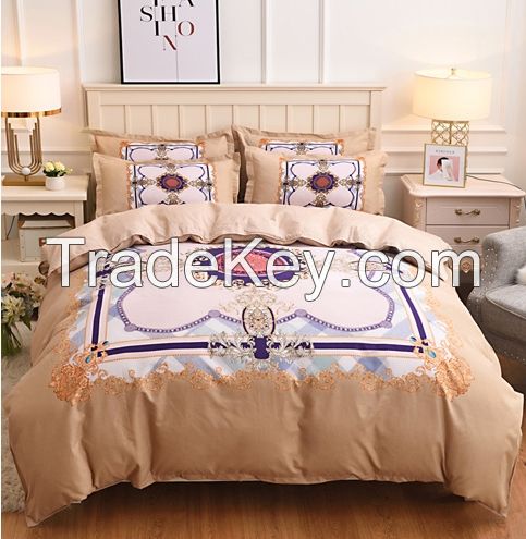 bedding set Quilt cover sheet&pillow cover
