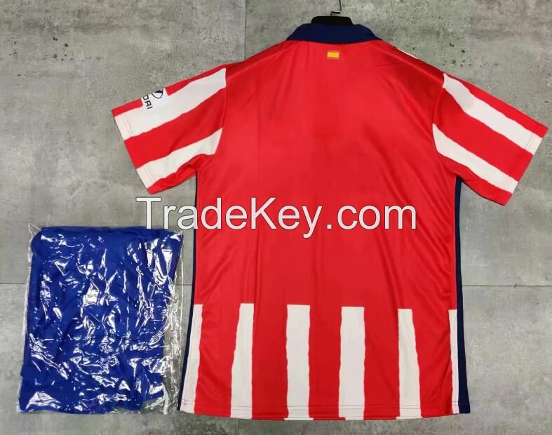20/21 Atletico Madrid home away soccer jersey