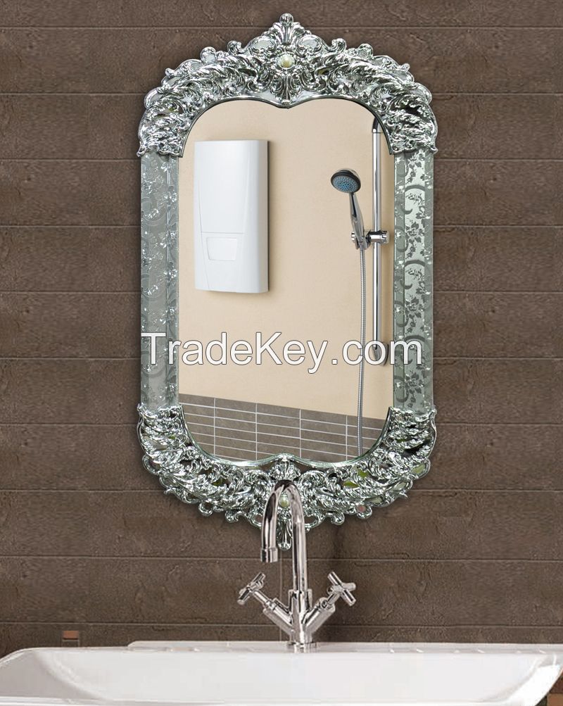 Eropean Style PVC frame Wall mirror/Hanging mirror/Bedroom mirror/Decorative mirror