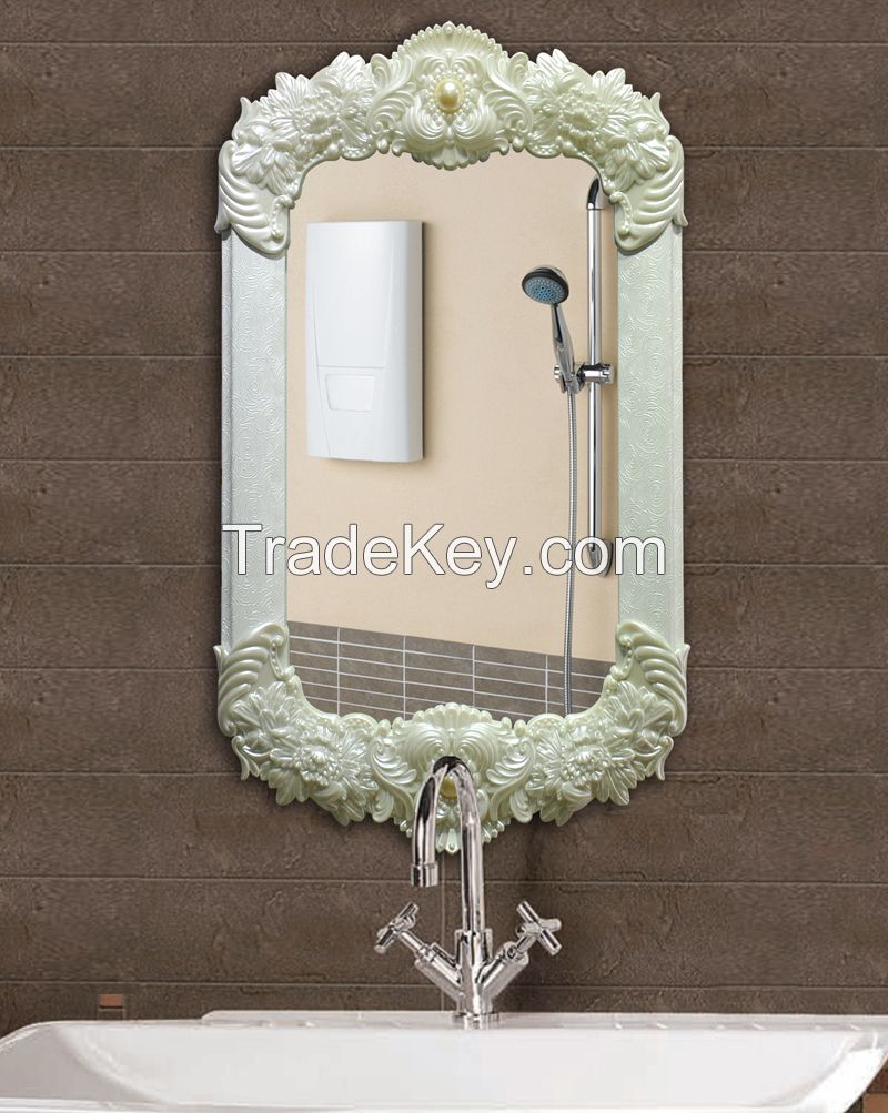 Eropean Style PVC frame Wall mirror/Hanging mirror/Bedroom mirror/Decorative mirror