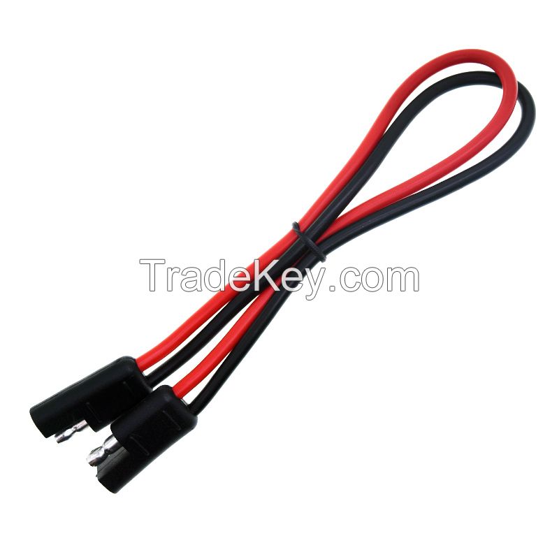 2Pin SAE to SAE Extension Wire Quick Disconnect Connector Cable