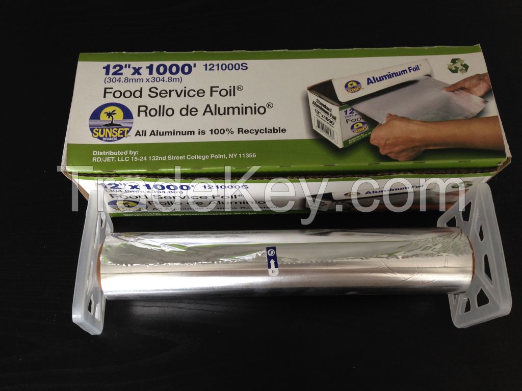 Disposable Aluminum Foil Roll 7m, 50m, 100m, 300m for kitchen