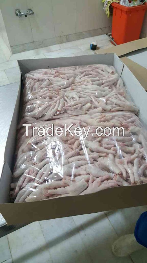 Frozen Processed Chicken Paws Grade A