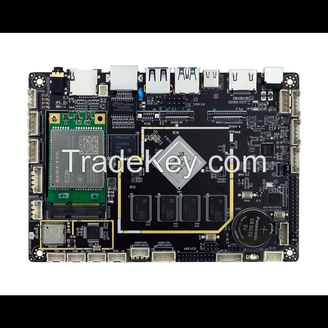 Android Motherboard RK3399 ARM Dual core Cortex-A72 and Quad core A53 1.8GHz Embedded Industrial main board