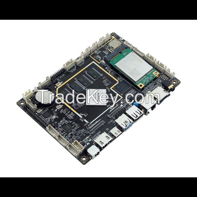 Android Motherboard RK3399 ARM Dual core Cortex-A72 and Quad core A53 1.8GHz Embedded Industrial main board