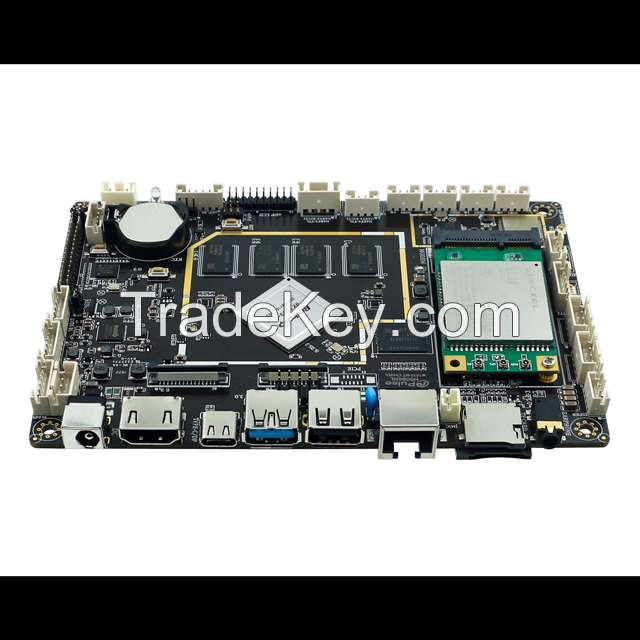 Android Motherboard RK3399 ARM Dual core Cortex-A72 and Quad core A53 1.8GHz Embedded Industrial main board