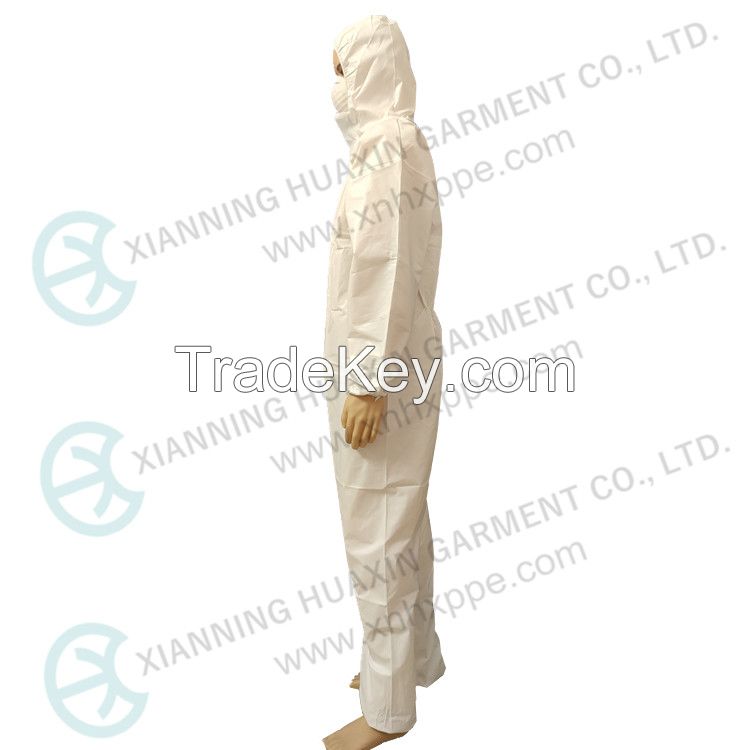 Microporous Nonwoven Coverall Type5/6 HXCR-04