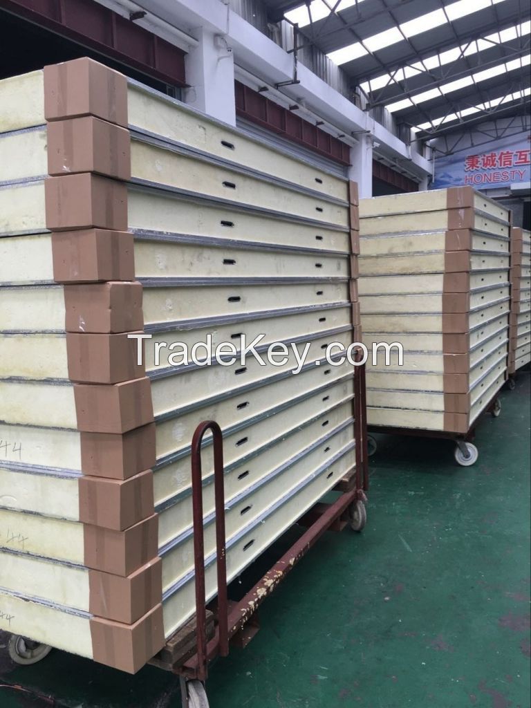 PU sandwich panel for cold storage room