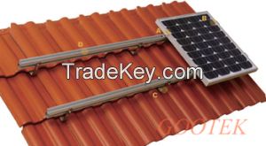 Gootek Pitched Tile Roof Mounting System
