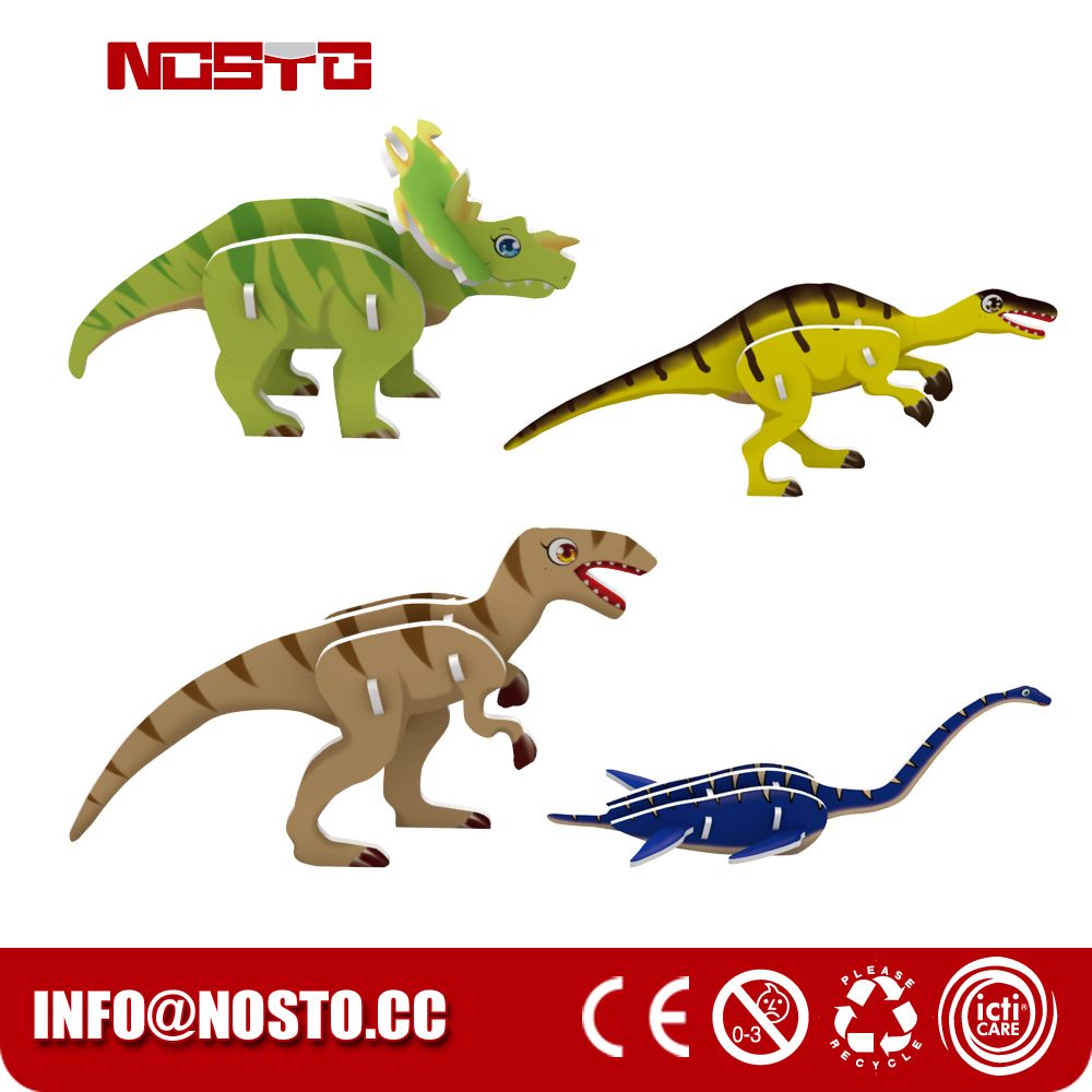 3D dinosaur puzzle for promotion gift , freebies , complimentary gift