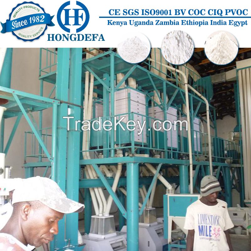 120t/24h Wheat Flour Mill Machine Production Line