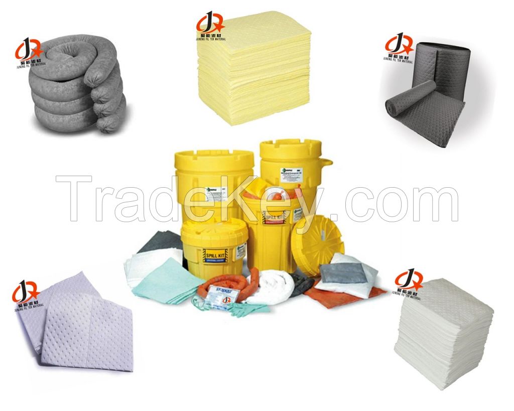 Eco-friendly PP non woven fabric Oil Absorbent sockboom For chemical laboratory