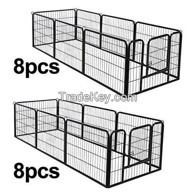 60 cm Heavy Duty Pet Dog Puppy Cat Rabbit Exercise Playpen Fence