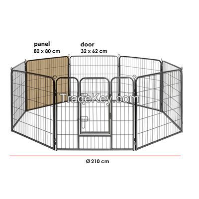 Factory Direct Sales Pet Dog Enclosure Fence with 8 Panels
