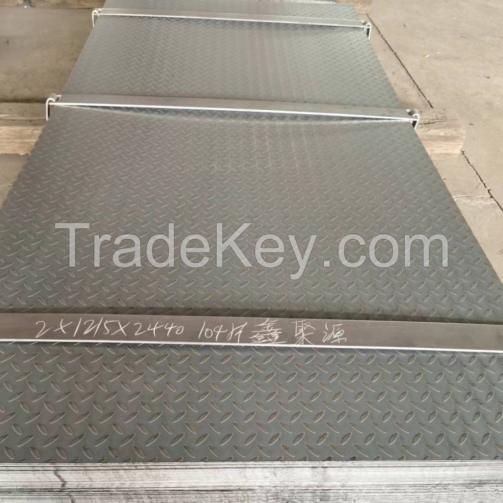 Hot sale diamond plate  checkered sheet weight galvanized chequered plate meter price