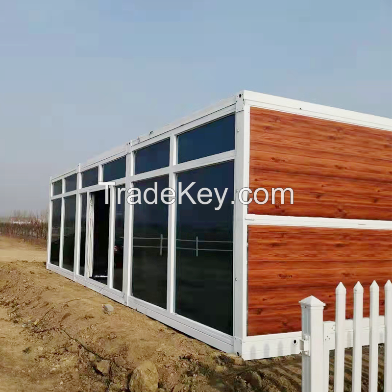 NANXIANG recycled customized High quality portable folding container van house design