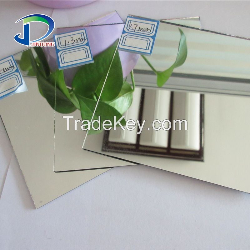 China Manufacturer 1mm 1.3mm 1.5mm 1.8mm 2mm 2.7mm Sheet Glass Price Mirror
