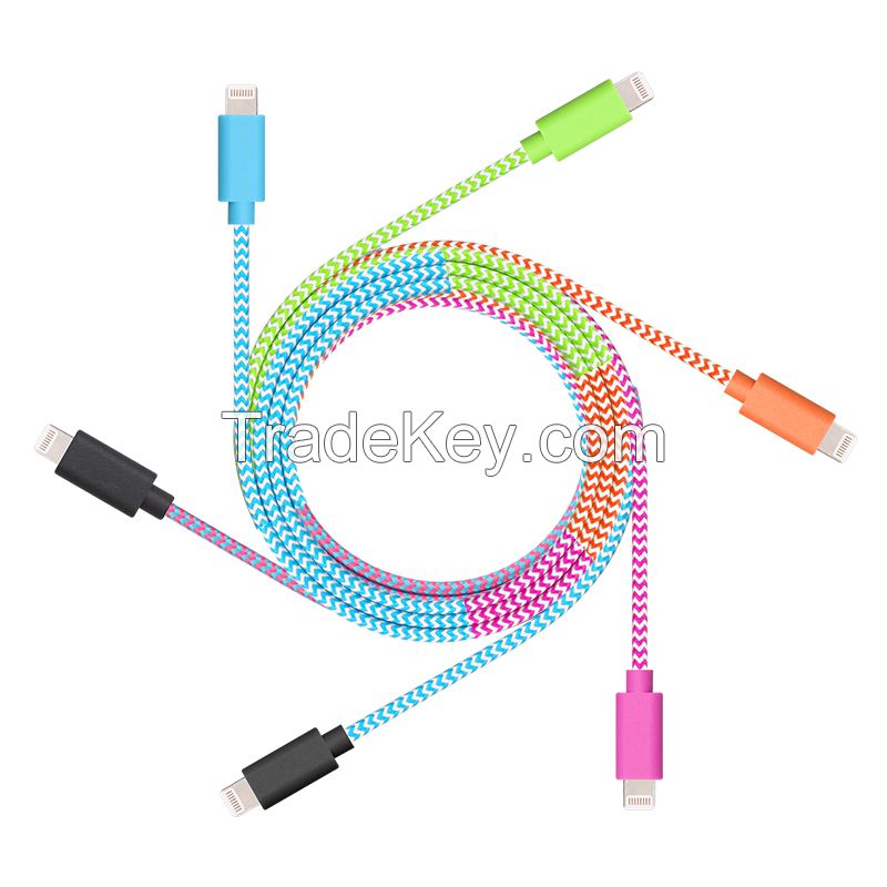 High quality MFi Certificated Wholesale USB Charger Cable for iOS
