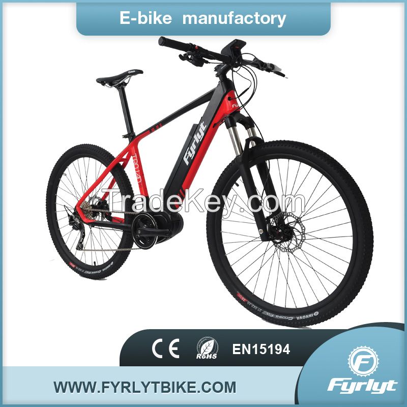 wholesale 250W 36V Bafang mid drive motor electric mountain bike
