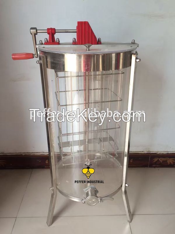 Electric Plexiglass Honey Extractor