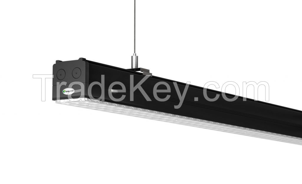 Continuous Row LED Linear Trunking System with 5/7/11 Wires Trunking Rails
